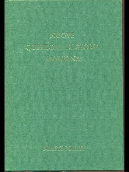 Nuove questioni di storia moderna II - copertina