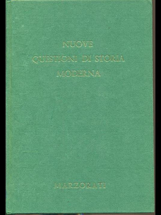 Nuove questioni di storia moderna II - copertina
