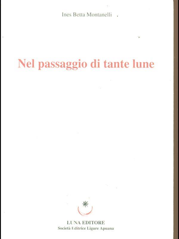 Nel passaggio di tante lune