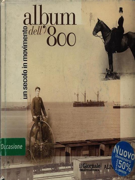 Album dell'800 - copertina