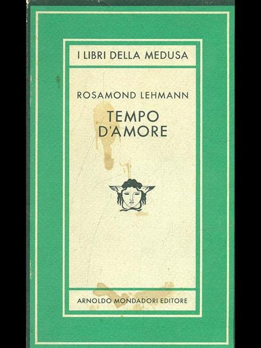 Tempo d'amore - Rosamond Lehmann - copertina
