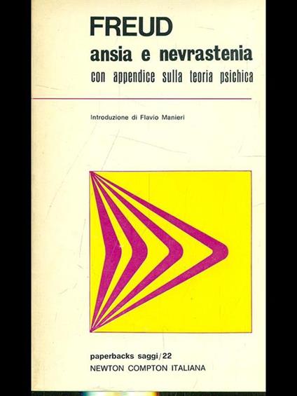 Ansia e nevrastenia - Sigmund Freud - copertina