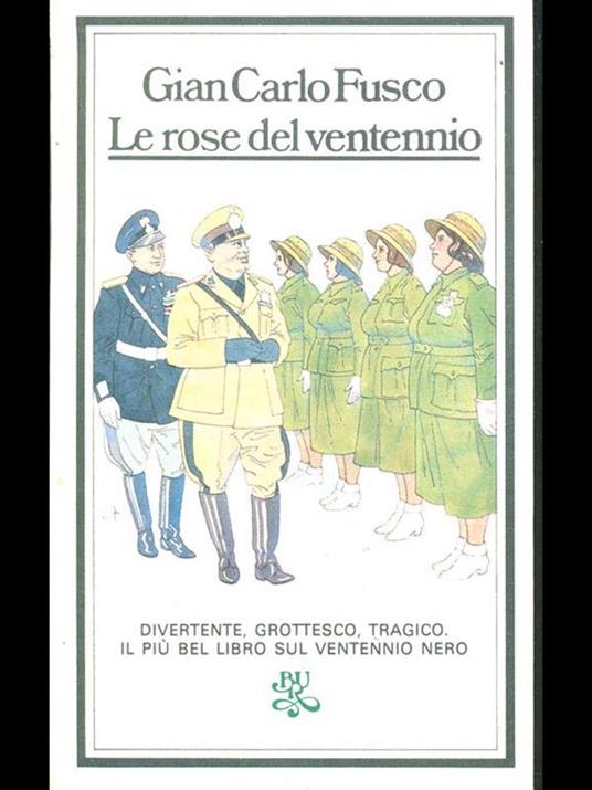 Le rose del ventennio - Gian Carlo Fusco - copertina