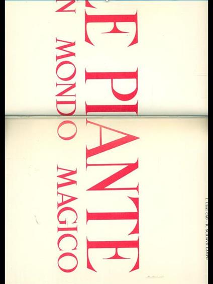 Le piante, un mondo magico - copertina