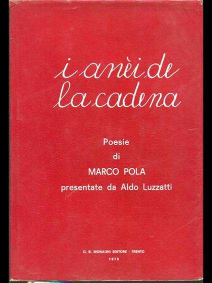 I anei de la cadena - Marco Pola - copertina