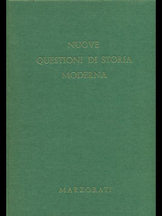 Nuove questioni di storia moderna vol. 2 - copertina