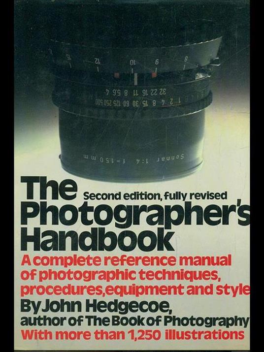 The photographer's handbook - John Hedgecoe - copertina