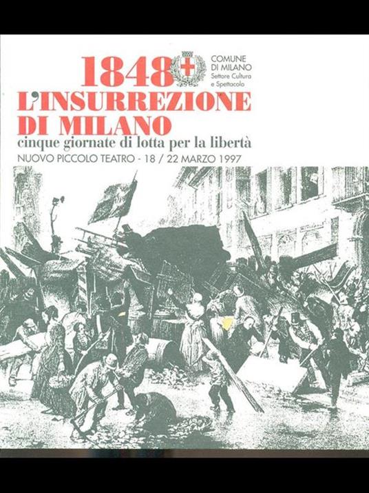 1848 L'insurrezione di Milano - copertina