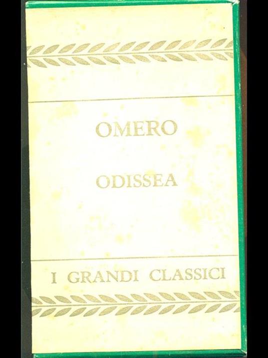 Odissea - Omero - copertina
