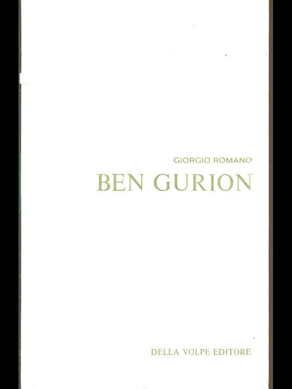 Ben Gurion