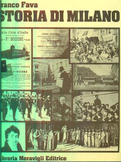 Storia di Milano - Franco Fava - copertina