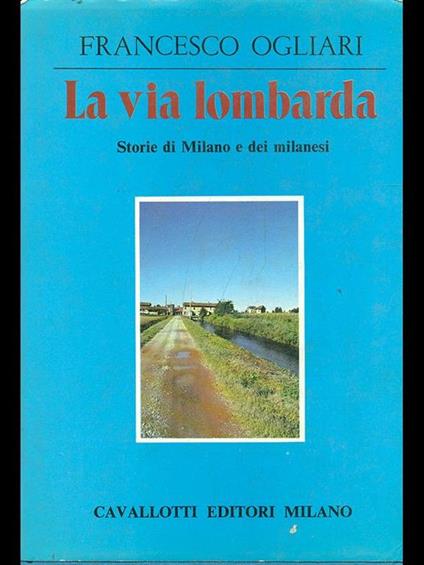 La via lombarda - Francesco Ogliari - copertina