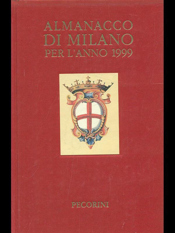 Almanacco di Milano per l'anno 1999