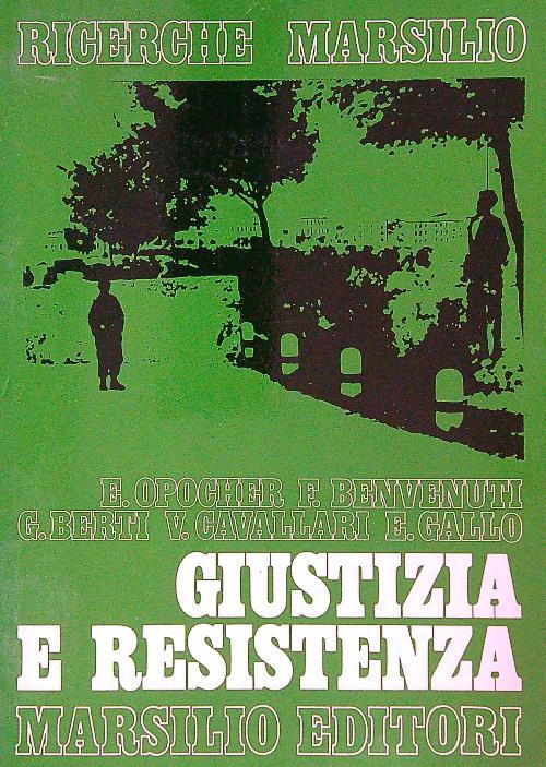 Giustizia e Resistenza