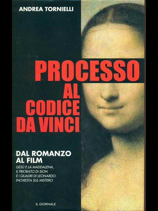 Processo al Codice Da Vinci - Andrea Tornielli - copertina