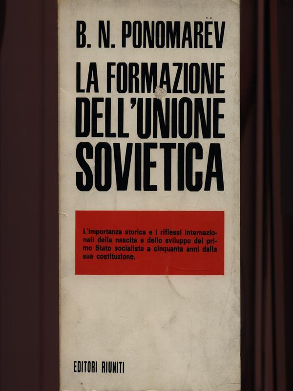 La formazione dell'Unione Sovietica