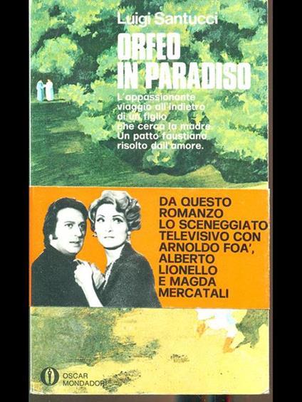 Orfeo in paradiso - Luigi Santucci - copertina