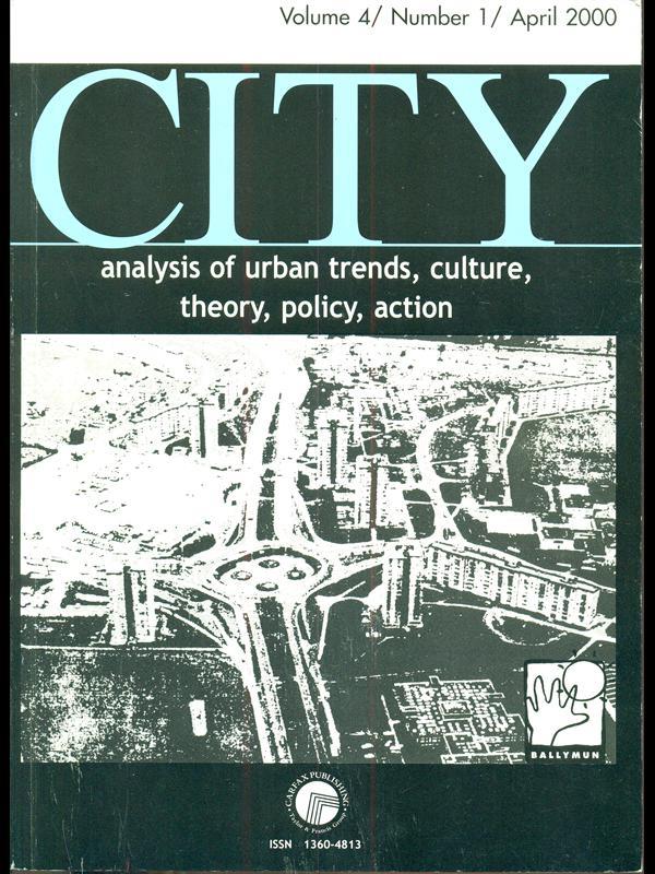 City. Vol. 4 number 1 april 2000