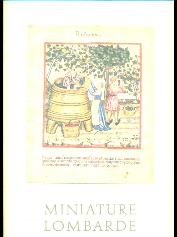 Miniature lombarde