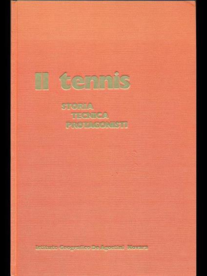 Il tennis - Guido Oddo - copertina