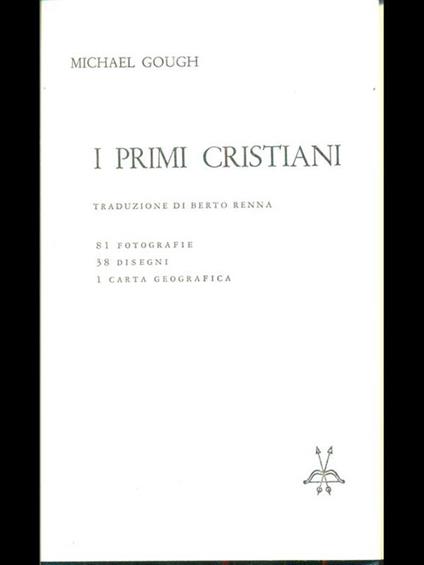 I primi cristiani - Michael Gough - copertina