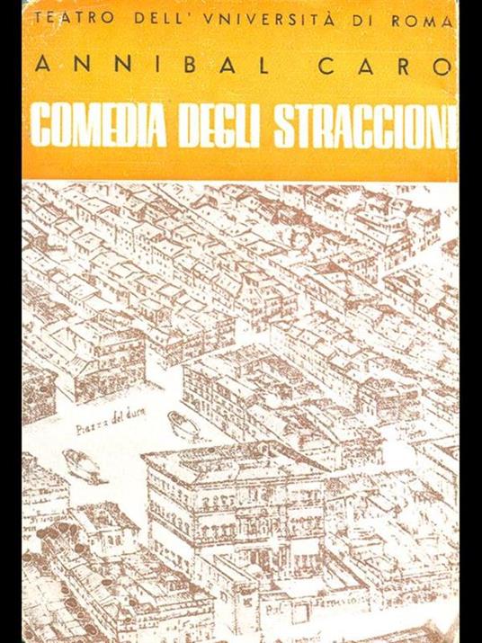 Comedia degli straccioni - Annibal Caro - copertina