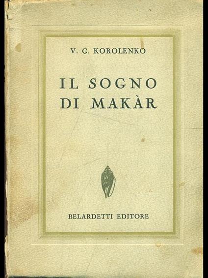 Il sogno di Makar - Vladimir Korolenko - copertina