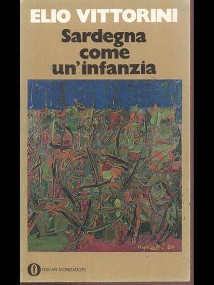 Sardegna come un'infanzia - Elio Vittorini - copertina
