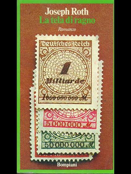 La tela di ragno - Joseph Roth - copertina