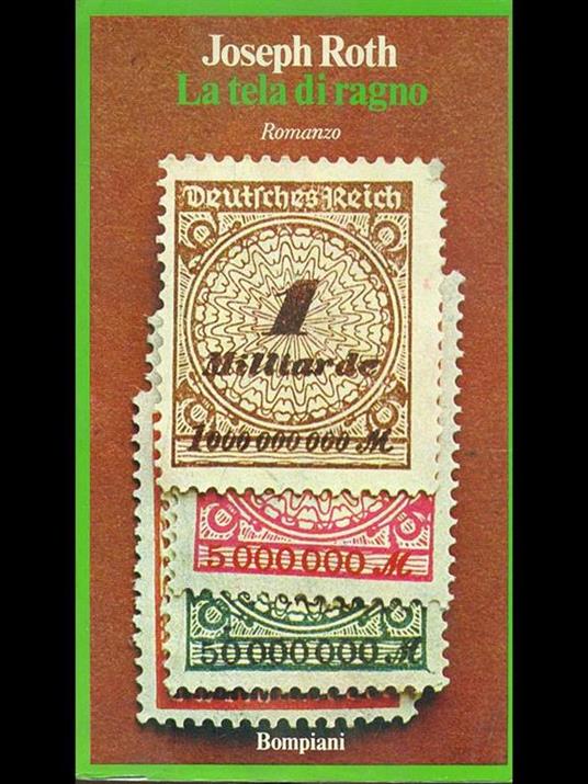 La tela di ragno - Joseph Roth - copertina