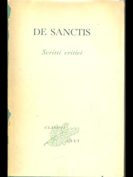 Scritti scelti - copertina