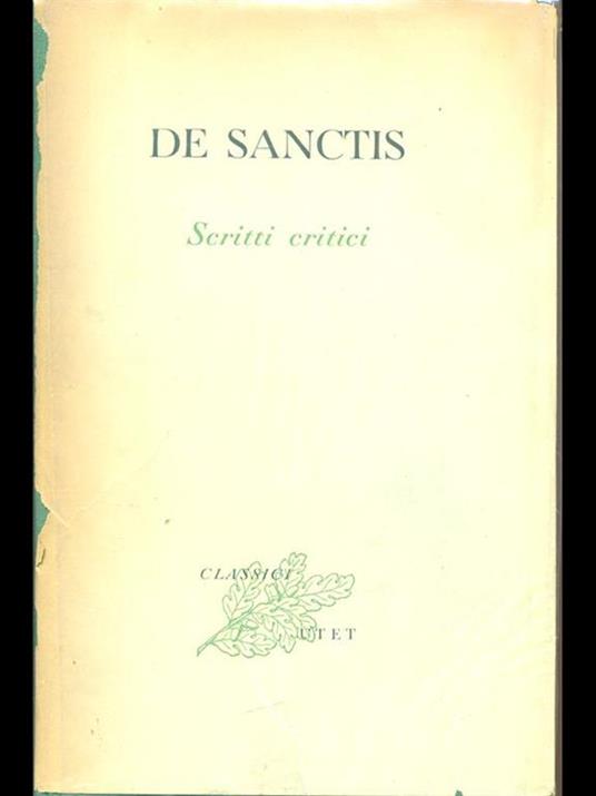 Scritti scelti - copertina