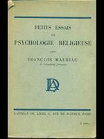 Petits essais de psychologie religieuse
