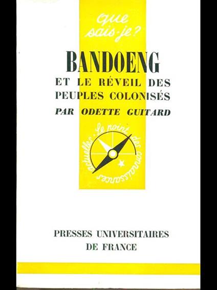 Bandoeng - Odette Guitard - copertina