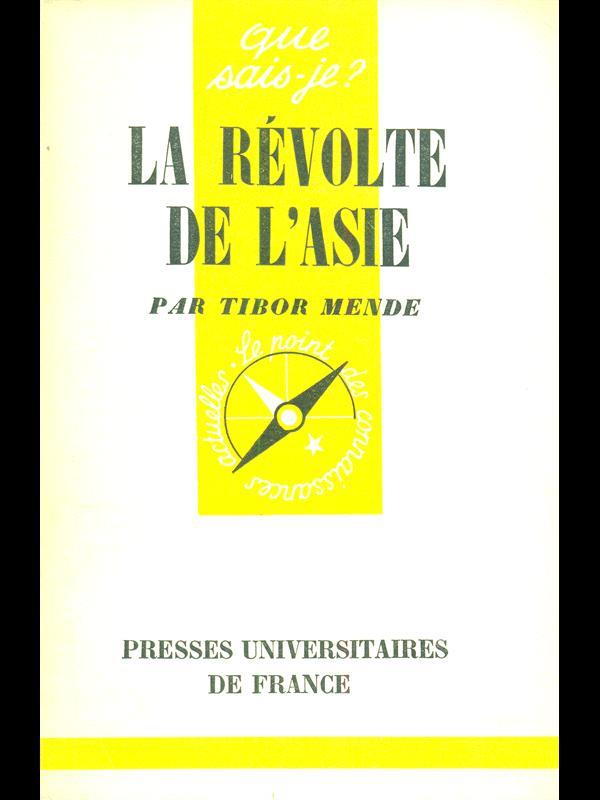 La revolte de l'Asie