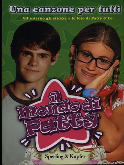 Una canzone per tutti Il mondo di patty - copertina
