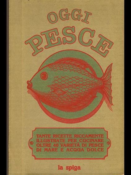 Oggi pesce - copertina