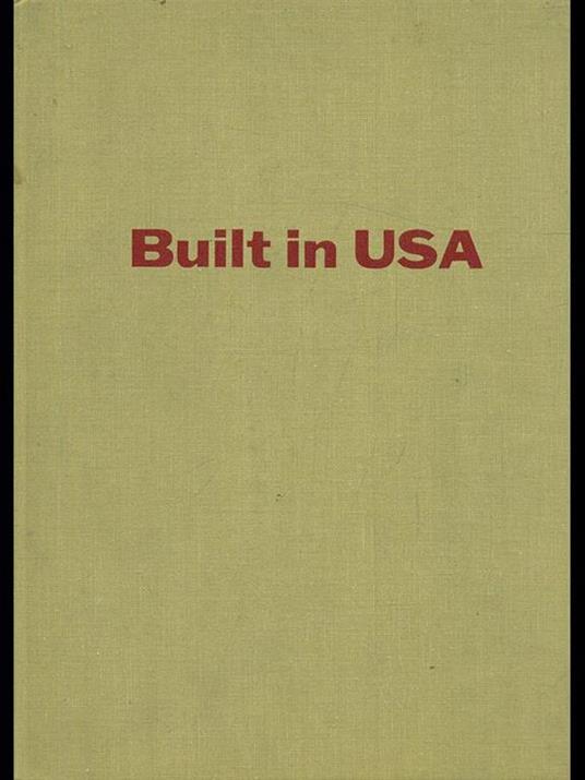 Built in USA - copertina