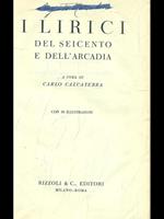 I lirici del Seicento e dell'Arcadia