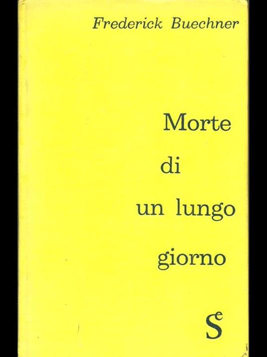 Morte di un lungo giorno - Frederick Buechner - copertina