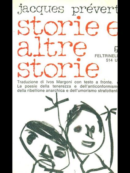 Storie e altre storie - Jacques Prévert - copertina