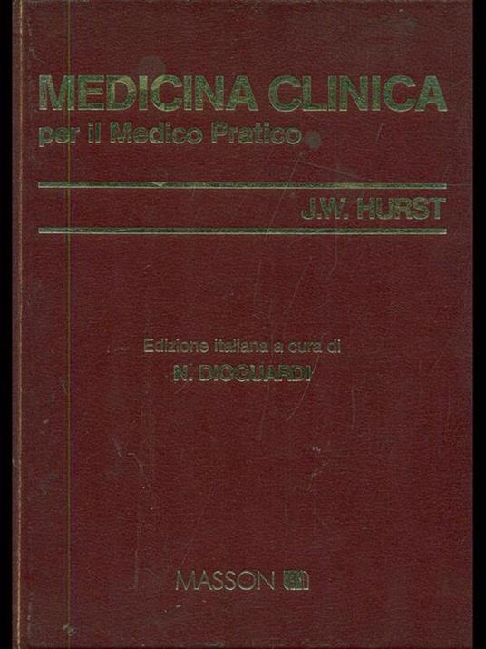 Medicina clinica per il medico pratico - copertina