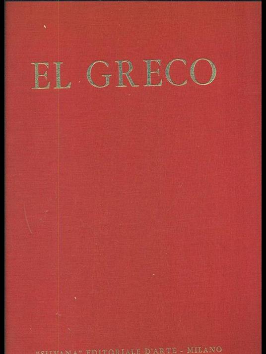 El Greco - copertina