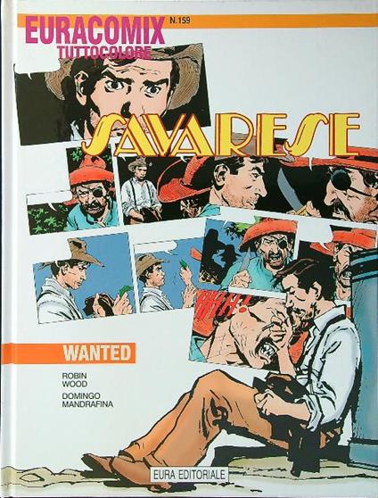 Savarese n. 20: wanted - Wood - copertina