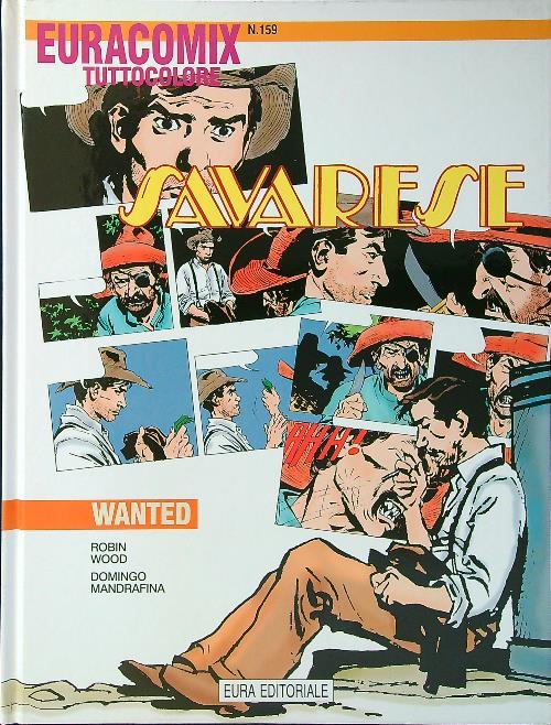 Savarese n. 20: wanted - Wood - copertina
