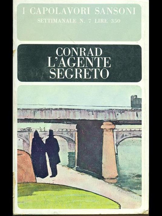 L' agente segreto - Joseph Conrad - copertina