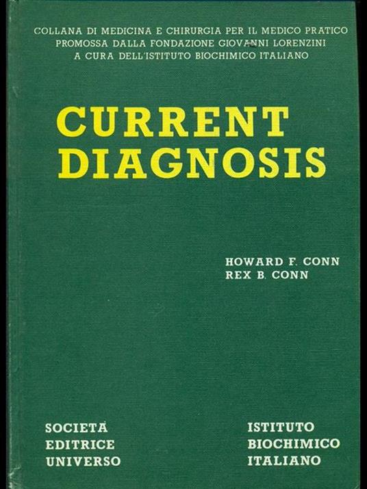 Current diagnosis - copertina