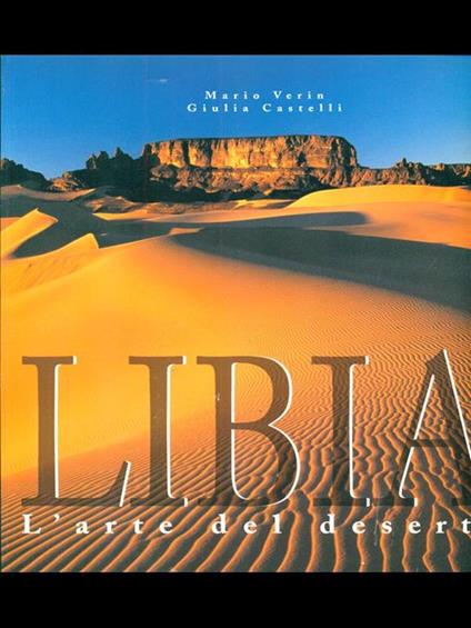 Libia. L'arte del deserto - copertina