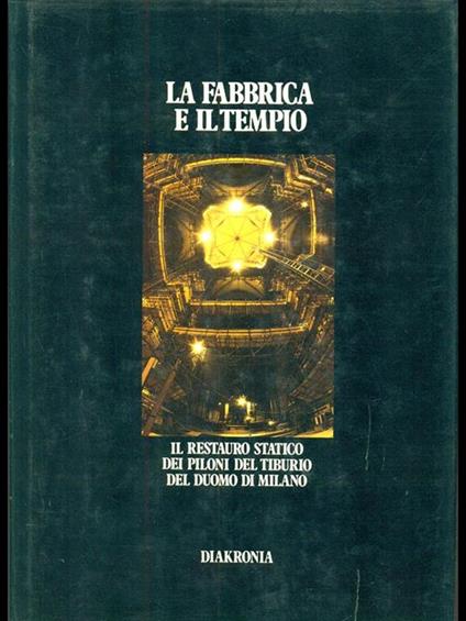 La fabbrica e il tempio - copertina