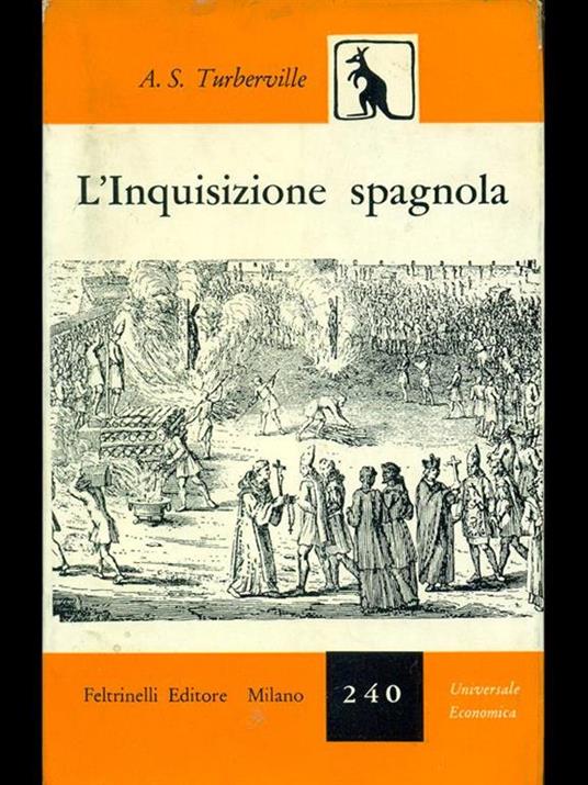 L' inquisizione spagnola - A. S. Turberville - copertina